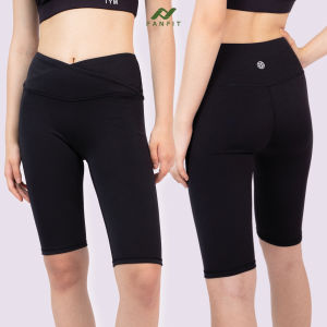 Quần lửng thể thao nữ tập Gym Yoga Pilates TYM SHWT001 - Không đường may nhạy cảm chất lượng cao cấp Cạp V