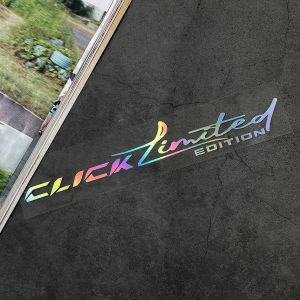 Motorcycle Reflective Sticker Honda Click Sticker Decal Click 125i V3 Click 160 150i Windshield Reflective Sticker 2023 Decorative Sticker Accessories