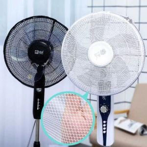 CHARMI 10Pcs Universal Fan Dustproof Covers Large Anti-pinch Electric Fan Cover Child-Friendly Wide Mesh Net Fan Safety Dust Cover For Baby