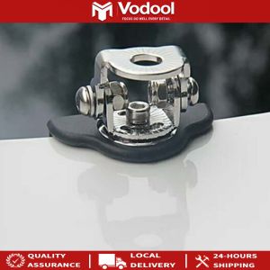 Universal 2pcs Stainless Steel Auto Hood LED Work Light Bracket Holders - Perfect for All Car Models