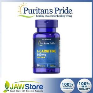 Puritans Pride L-Carnitine 500 mg / 60 Caplets / Item #1684