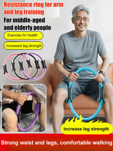 Pilates Ring Resistance Band/Magic Circle Fitness Seniors Home Yoga/Body Shaping Exercise/Gym Workout For Men And Women
