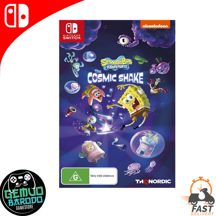 Nintendo Switch SpongeBob SquarePants The Cosmic Shake (English/Chinese ...