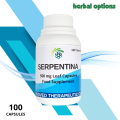 Serpentina Supplement 500mg Capsules 50's & 100's. 