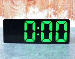 Sonifer Jam Meja Digital Minimalis LED Alarm Clock dengan Sensor Suara/Sentuh