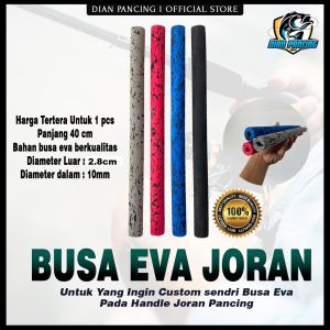 Spoon Eva Cream Hitam dan Camo 40cm Buat Custom Handle Joran
