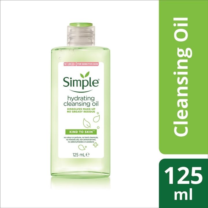 SIMPLE Kind to Skin Hydrating Cleansing Oil 125ml Lazada