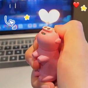 Bật Lửa Gas 2 Lửa Thường Heo Hồng Dễ Thương Hot Trend ( Lửa Thường - Xài Gas)