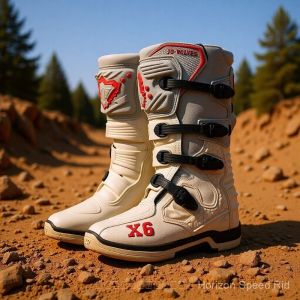 รองเท้าบูทรักษ์ลินDao ออกแบบมาเพื่อนักขับขี่ มอเตอร์ไซค์และจักรยานออฟโรด อัดฉีดนุ่ม ทนทาน