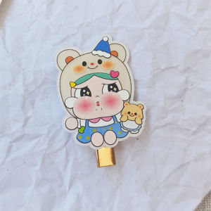 กิ๊บหน้าม้าสาวน่ารัก กิ๊บติดผม กิ๊บปากเป็ดหัวใจสาวอเนกประสงค์ Ins กิ๊บติดผมการ์ตูน