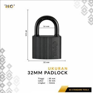 Gembok Pagar Outdoor Copper Cylinder Waterproof Padlock