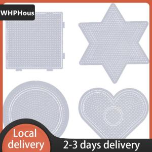 [COD] WHPHous Ship within 24 hours 5 Type Selection 2.6mm Perler Beads Template Pegboard For Hama Beads Tool DIY Educational Puzzle Beadbond Toy