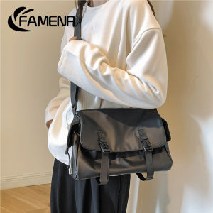 FAMENR【พร้อมส่ง】กระเป๋าสะพายไหล่ สําหรับผู้ชาย