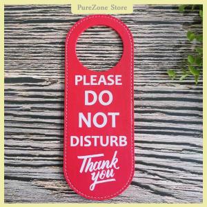 [PureZone] Door Sign Hanger Tags Cleaning Label Do Not Disturb Signs Double-Sided Tag