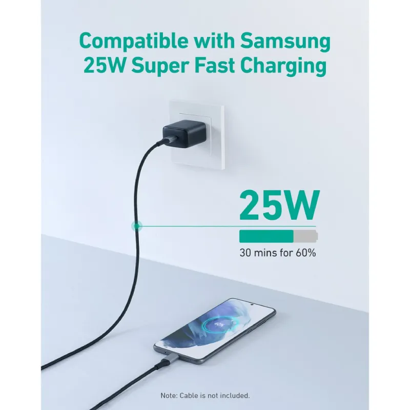 หัวชาร์จSamsung 25w Type-C Super Fast Charge แท้ หัวชาร์จsamsung