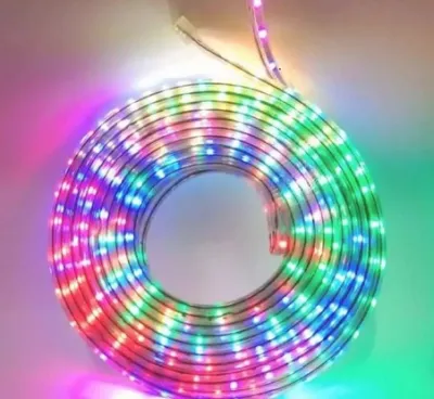 LAMPU LED STRIP RGB DAN MERAH PUTIH 2835 AC 220V/ WARNA-WARNI KEDIP AC 220V
