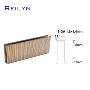 700Pcs Large Size Nail U-Nail Door Nail For RN851 Pneumatic Nailer 38mm U-Shaped Nail For Roofing Decking Furniture Frames