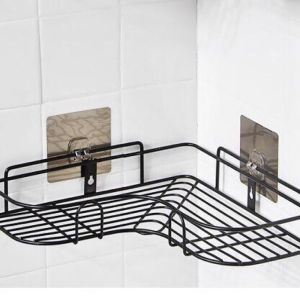Kệ góc tam giác nhà tắm phun sơn tĩnh điện dán tường siêu dính trong nhà tắm nhà bếp tiện dụng cho gia đình hàng loại 1 dày Trùm Sỉ Gia Thành dặn