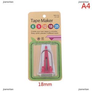 [COD] jiameitan เครื่องมือทำเทปผ้าเอียงสำหรับงานฝีมืออุปกรณ์เย็บผ้าแบบทำมืออุปกรณ์เสริมแบบทำมือ