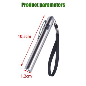 Senter Teropong Telur Stainless Stee Ayam Burung Mini Lamp LED Untuk Cek Telur Burung Pengecekan Telur Fertil/Tidak