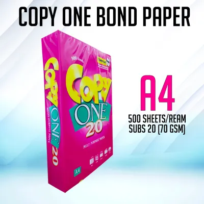 COPY ONE BOND PAPER A4|SHORT|LONG by VSPH