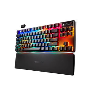 SteelSeries Apex Pro TKL Wireless Gen 3 Mechanical Gaming Keyboard/OmniPoint 3.0/Adjustable Magnetic Switch/RGB