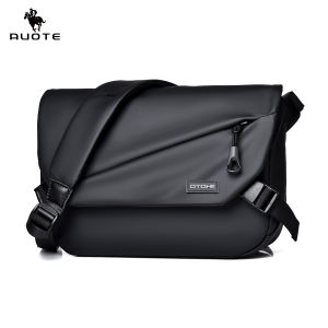 AUOTE Men Fashion Shoulder Bags Cross Body Bags Messenger Bag Waterproof Oxford Cross Body Bag Large Capacity Sling Bags Simple Casual Sport Street Bag for Men Male Student Teenager