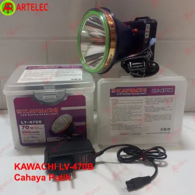 cuci gudang Senter Kepala KAWACHI 70w LY-470-B cahaya Putih / Kuning