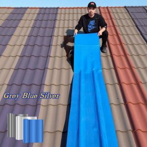 VARIER Waterproof for 50 years Aluminum Foil Butyl Tape Super Fix Repair Wall Crack Waterproof Tape For Roof Repair Pipeline Leakage Stop Sticker Repair Crack for Instant Watertight Seal for Roofs and GuttersRubber Tape Self Adhesive Waterproof