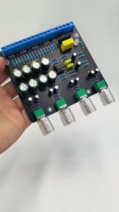 [Sakiyo]SOTAMIA Hifi Preamplifier Active Audio Splitter NE5532 OP Amp 1