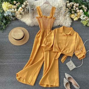 FEMMESHOPA - JUMPSUIT WANITA / BAJU WANITA MURAH / SETELAN MURAH - PRM JS LACIELA