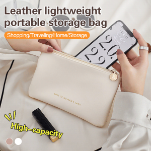 H Leather portable storage bag lightweight portable storage bag Leather portable storage bag