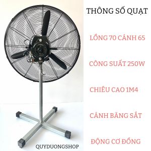 Tất Cả Các Mẫu Quạt Công Nghiệp Lồng 70 - Cánh 65 Lắp Động Cơ Máy GIẶT