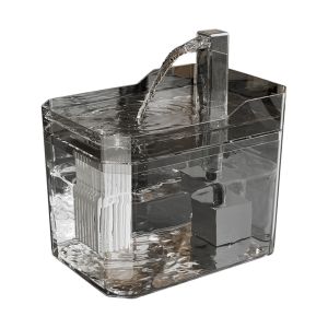 FOCAT Tempat Minum Otomatis / Keran Air Otomatis Kucing + Filter Air M71 Automatic Pet Water Feeder