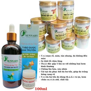 [ HOÀN TIỀN 15% ]  Thay da nhân sâm thảo dược - Serum Tái Tạo Da Nhân Sâm Giải Quyết Mụn Nám Tàn Nhang Sẹo Rổ