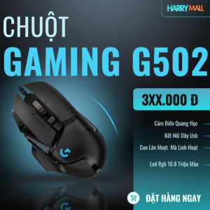 Chuột chơi game logitech G502 OEM chuột máy tính có dây gameming LED RGB 7200DPI Tùy Chỉnh E1