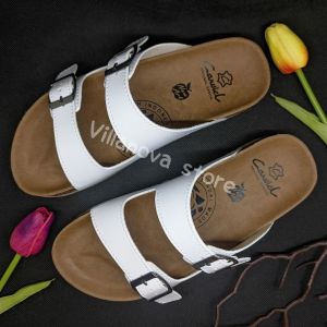 SANDAL CARVIEL KULIT WANITA PROMO BERKUALITAS TERBARU DAN TERLARIS BAN 2 CANTIK ALENA DN-0311-NEW