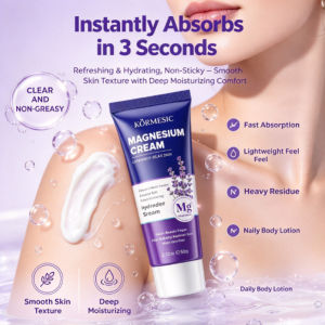 Magnesium Body Cream Muscle Relief Moisturizing Body Lotion Soothes Muscles Hydrating Body Moisturizer Skin Care