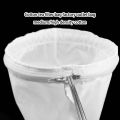 1Set Saringan Kain Kopi Kain Saringan Teh Kain Stainless Steel Cloth Filter Saringan Thai Tea 18.5cm. 