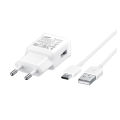 Samsung Quick 15W EP-TA200 Charger Travel Adapter with 2A USB C Charging Cable, suitable for Galaxy S23, S22, S21, S8, S9, S10 Note 10 9.