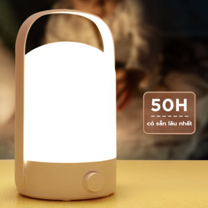 Đèn ngủ tuổi thọ pin dài 50h có thể treo Đèn cắm trại LED ngoài trời làm mờ vô cấp mà không nhấp nháy- Hello House