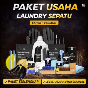 Flap Shoes Care Paket Pembersih Sepatu Shoes Cleaner Kit Expert Version