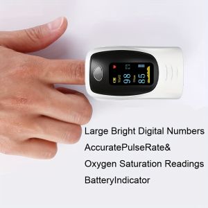 【Original 】IMDK Portable Pulse Oximeter Fingertip Blood Oximeter with Built-in Memory Beep Alert &amp OLED Display - Compact Design for Sports Fitness Travel Medical Use Fitness Tracking Modern Medical Device Lightweight Plastic Body