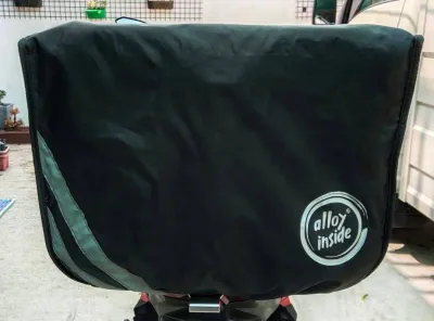 ALLOY TOPBOX COVER WATERPROOF 45L BELOW WITH REFLECTORIZE