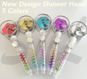 TURBOCHARGED SHOWER HEAD | HIGH TURBO PRESSURE  HANDHELD SHOWER HEAD | WATER SAVING | KEPALA PANCURAN | 360 DEGREE NOZZLE HEAD |BIDET HEAD|   网红涡轮小蛮腰高压增压花洒