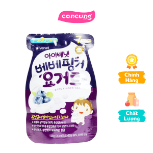 Snack sữa chua sấy khô Ivenet Bebe vị việt quất 20g