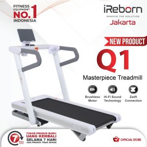 Treadmill Elektrik Alat Fitness i-Reborn QUANTUM Q1 SMART Treadmil