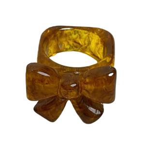 Resin Rings Comfortable Rings Daily Wear Rings Resin Texture Suitable for Fashion Enthusiasts Seeking Distinctive Styles