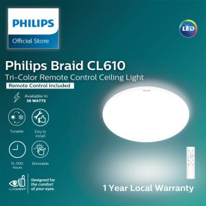 Philips CL610 24W/36W 2700K/6500K Sparkle/Braid EyeComfort