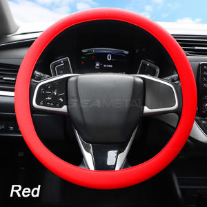 Vỏ bảo vệ vô lăng chống trượt bằng silicon Vỏ Bọc Vô Lăng Ô Tô seametal vừa vặn với phụ kiện nội thất xe ô tô đường kính 33-40cm